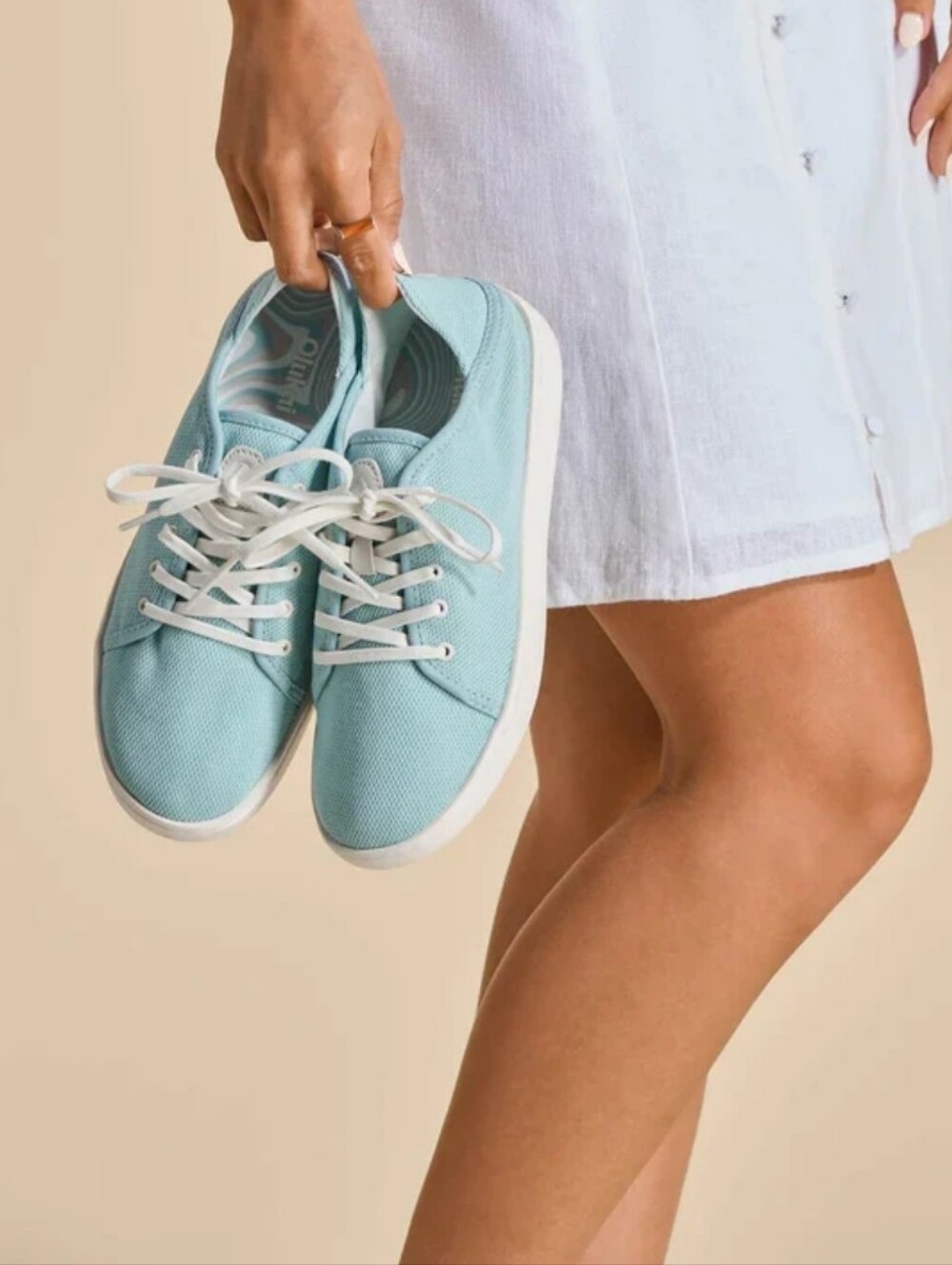 OluKai Pehuea Li
Women's Light Blue Mesh Casual Sneakers